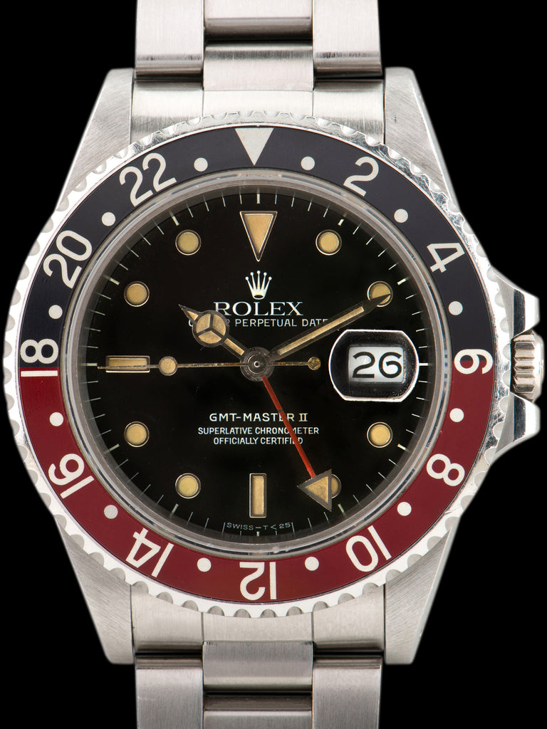 *Unpolished* 1984 Rolex GMT-Master II (Ref. 16760) "Fat Lady"