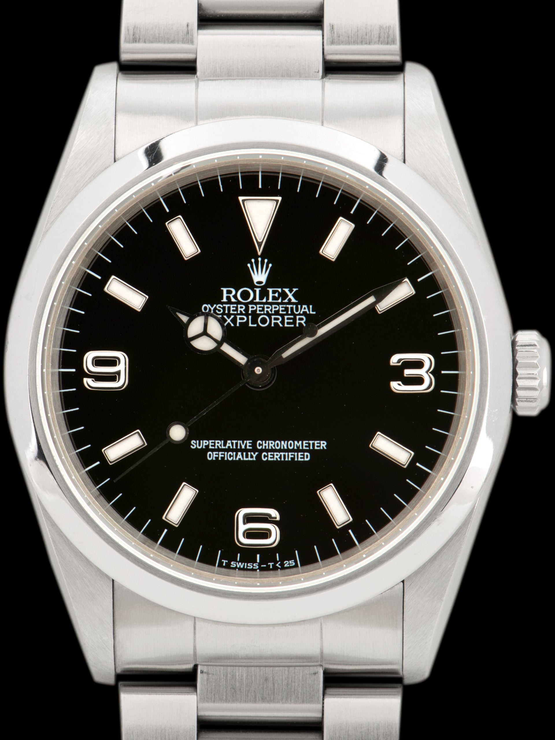 1998 Rolex Explorer I (Ref. 14270) "Tritinova Dial" W/ Papers