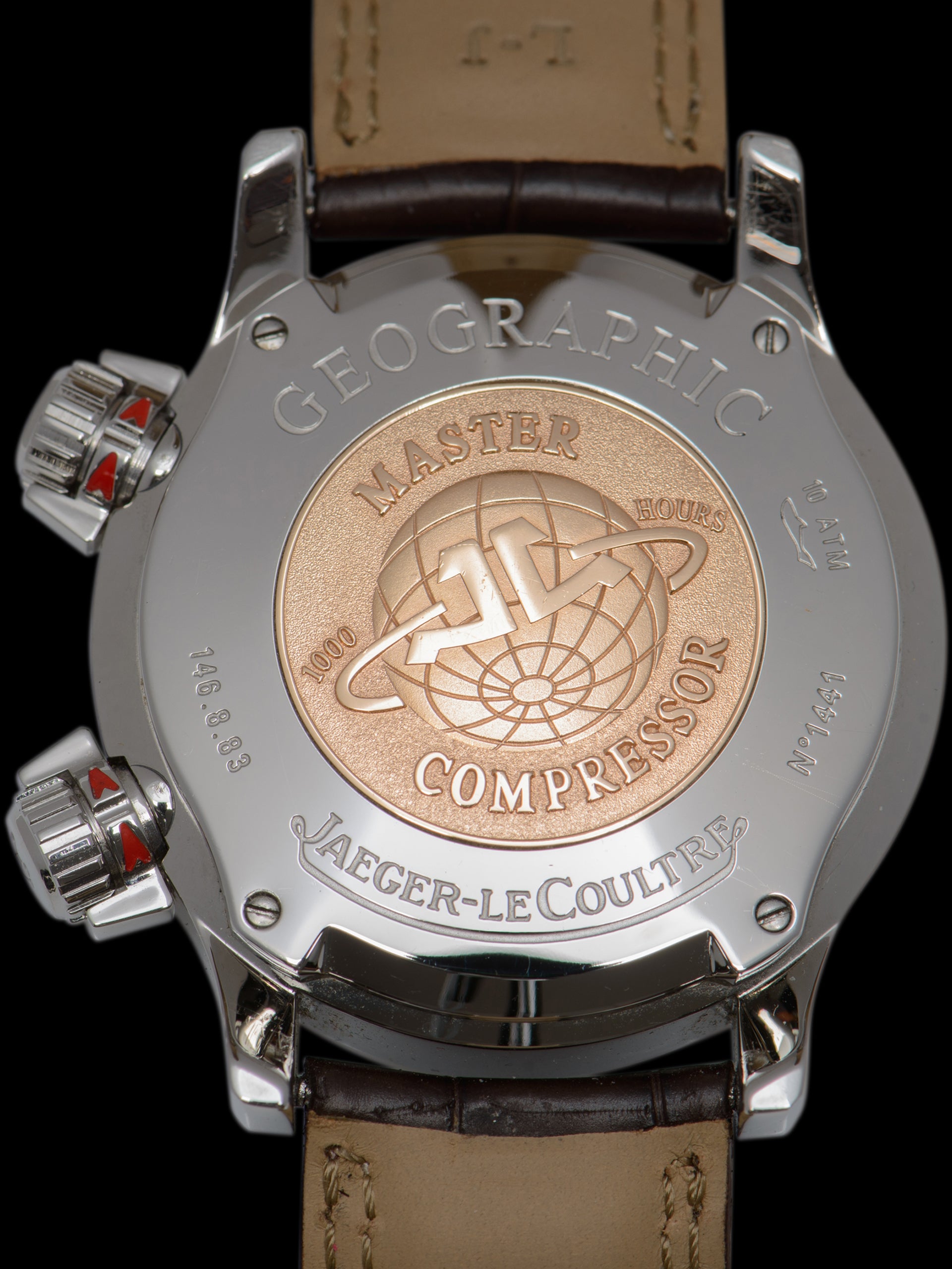 2004 Jaeger-LeCoultre Geographic Master Compressor (Ref. 146.8.83) W/