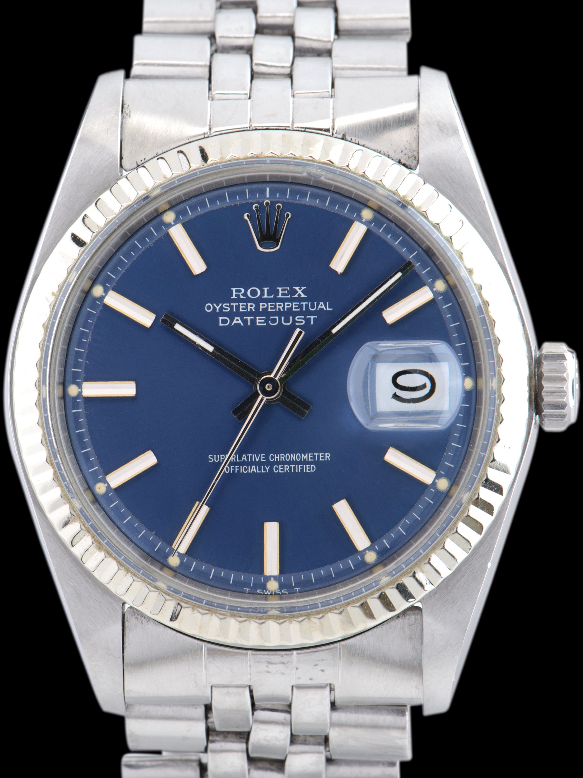 1976 Rolex Datejust (Ref. 1601) Blue Dial