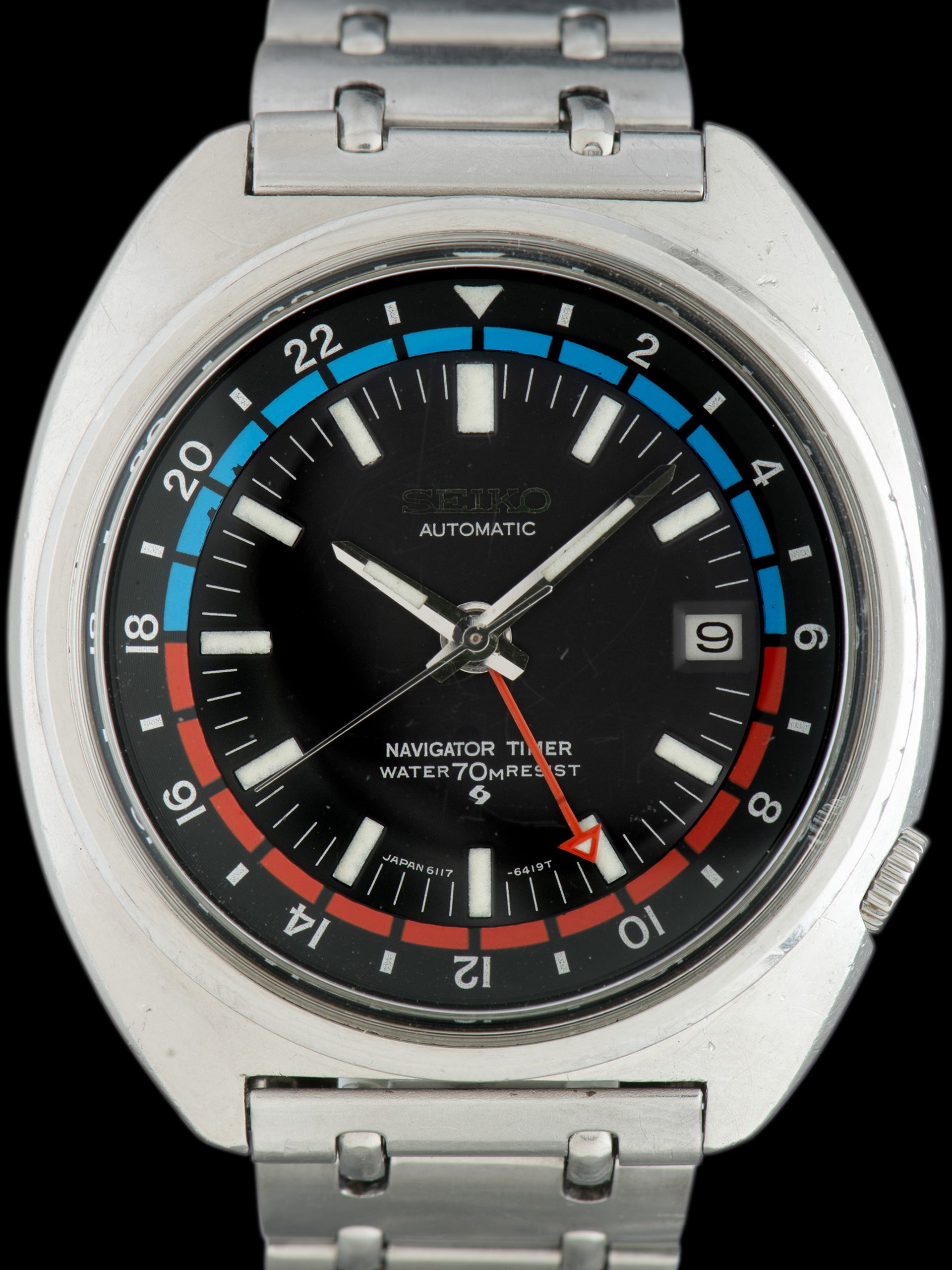1972 Seiko Navigator Timer (Ref. 6117-6410)