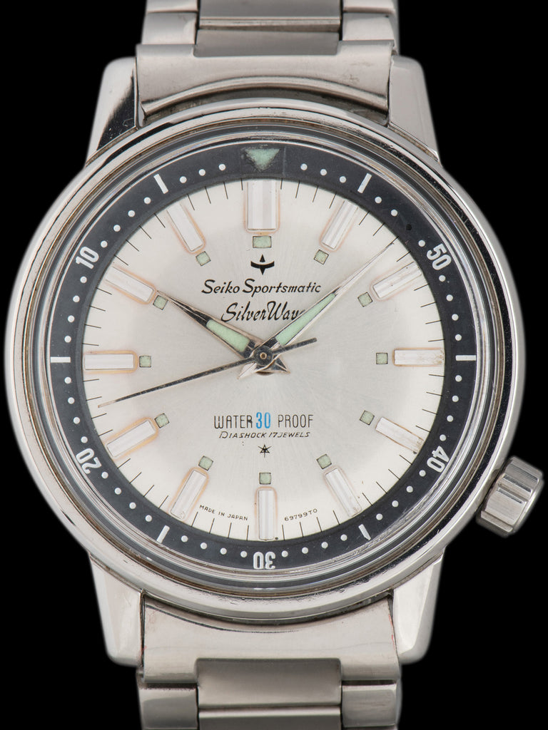1964 Seiko Sportsmatic Silver Wave (Ref. 69799) W/ Box & Papers