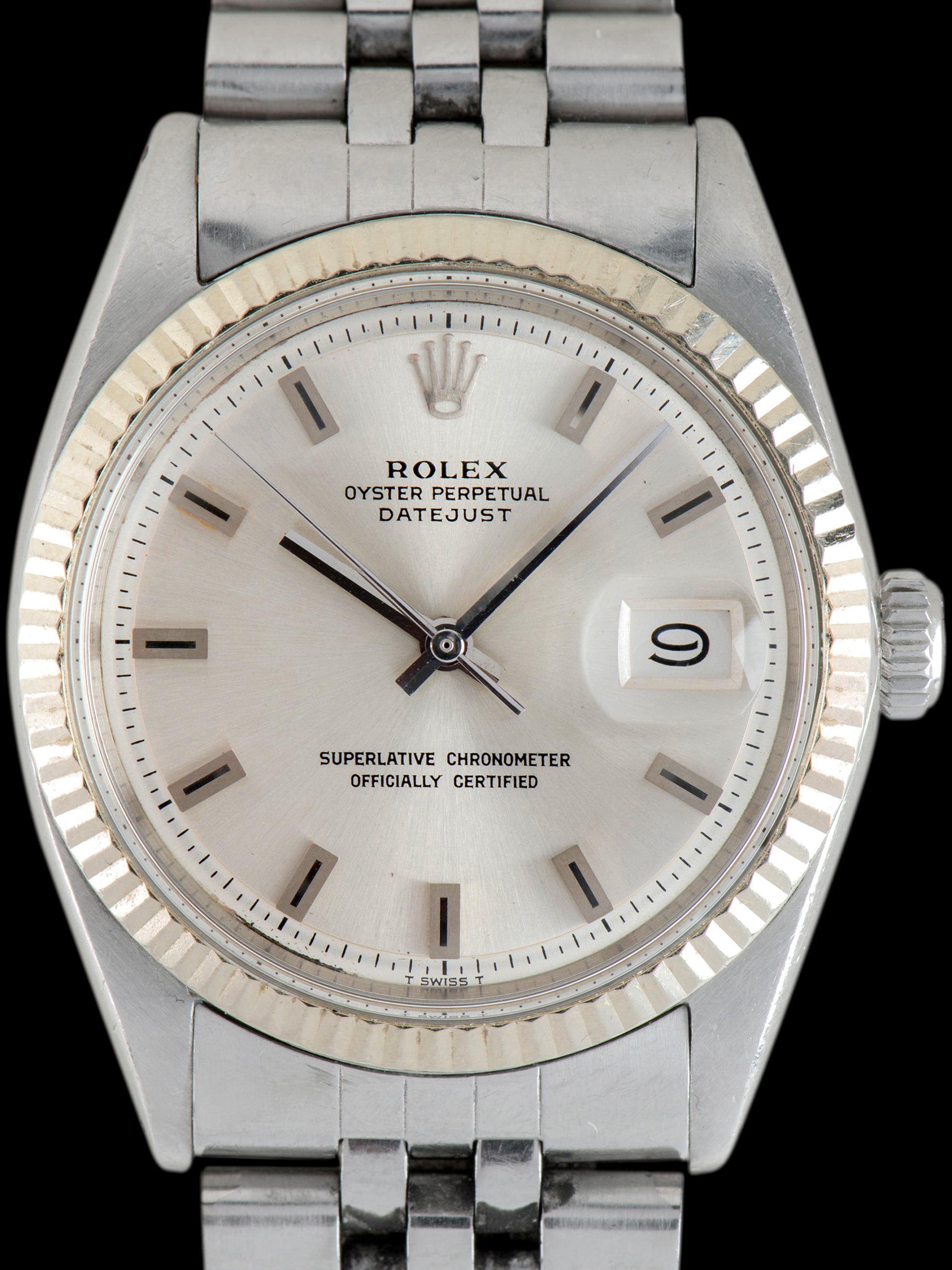 1966 Rolex Datejust (Ref. 1601) Non-Luminous Dial W/ Early RSC Paper