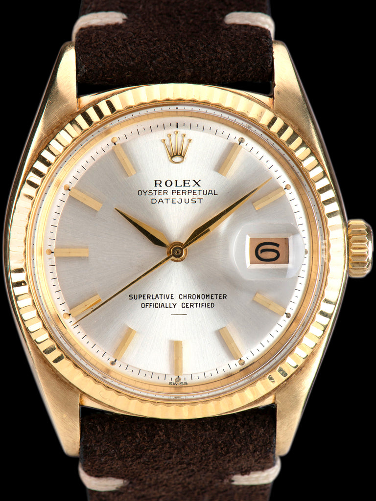 1963 Rolex Datejust 14K YG (Ref. 1601) Underline Dial
