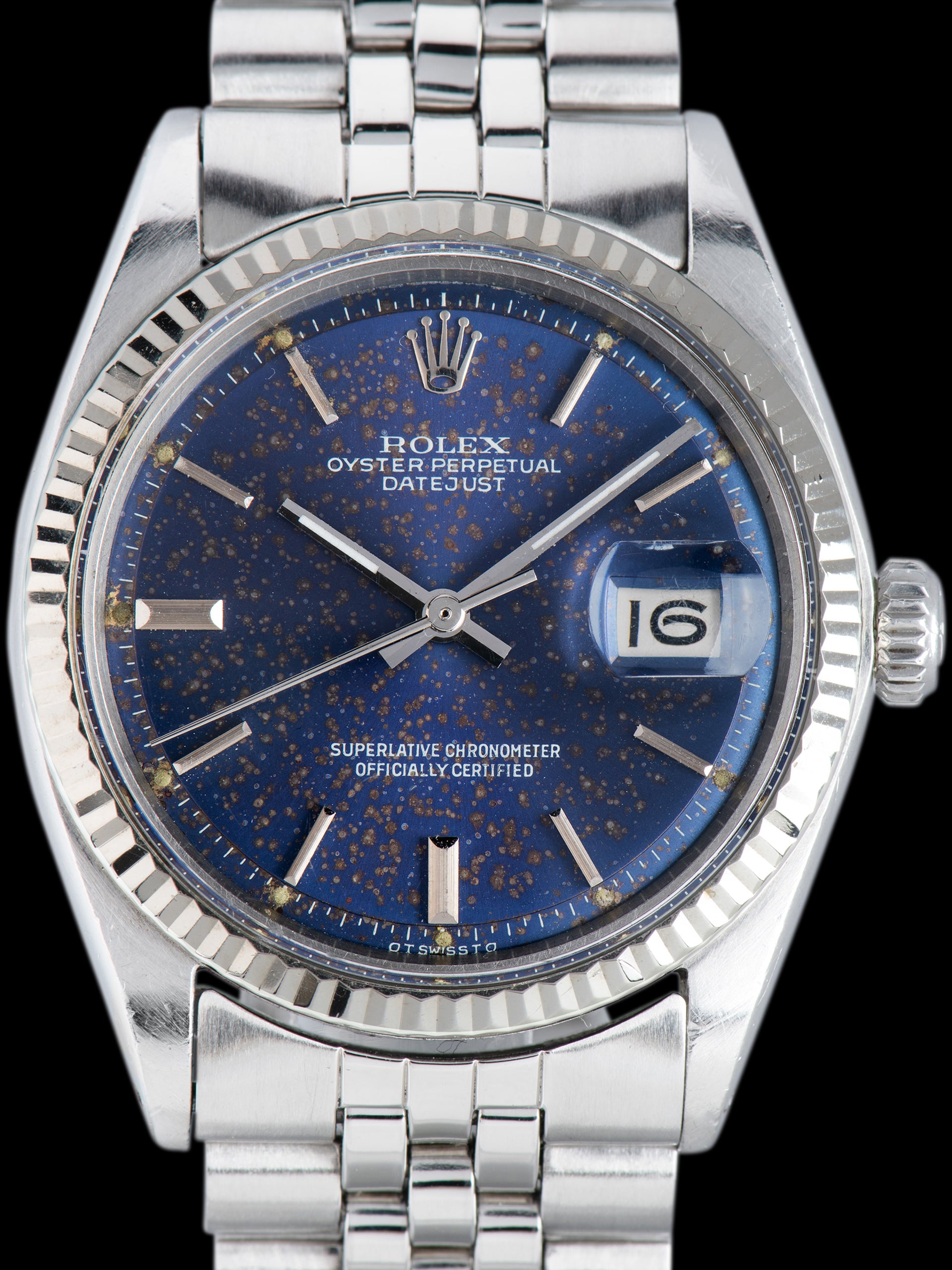 Tropical 1972 Rolex Datejust (Ref. 1601) Blue Sigma Dial