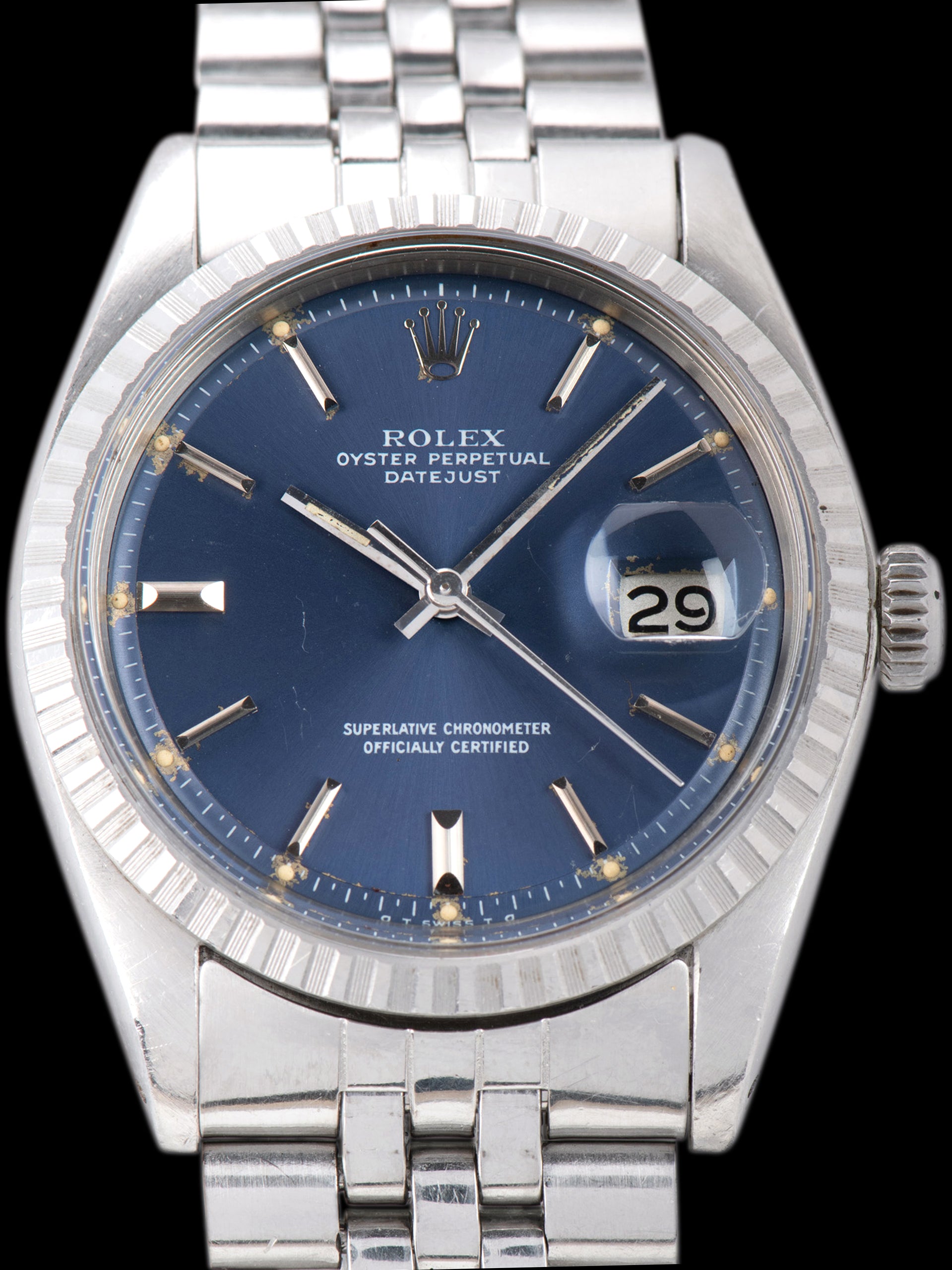 1973 Rolex Datejust (Ref. 1603) Blue Sigma Dial