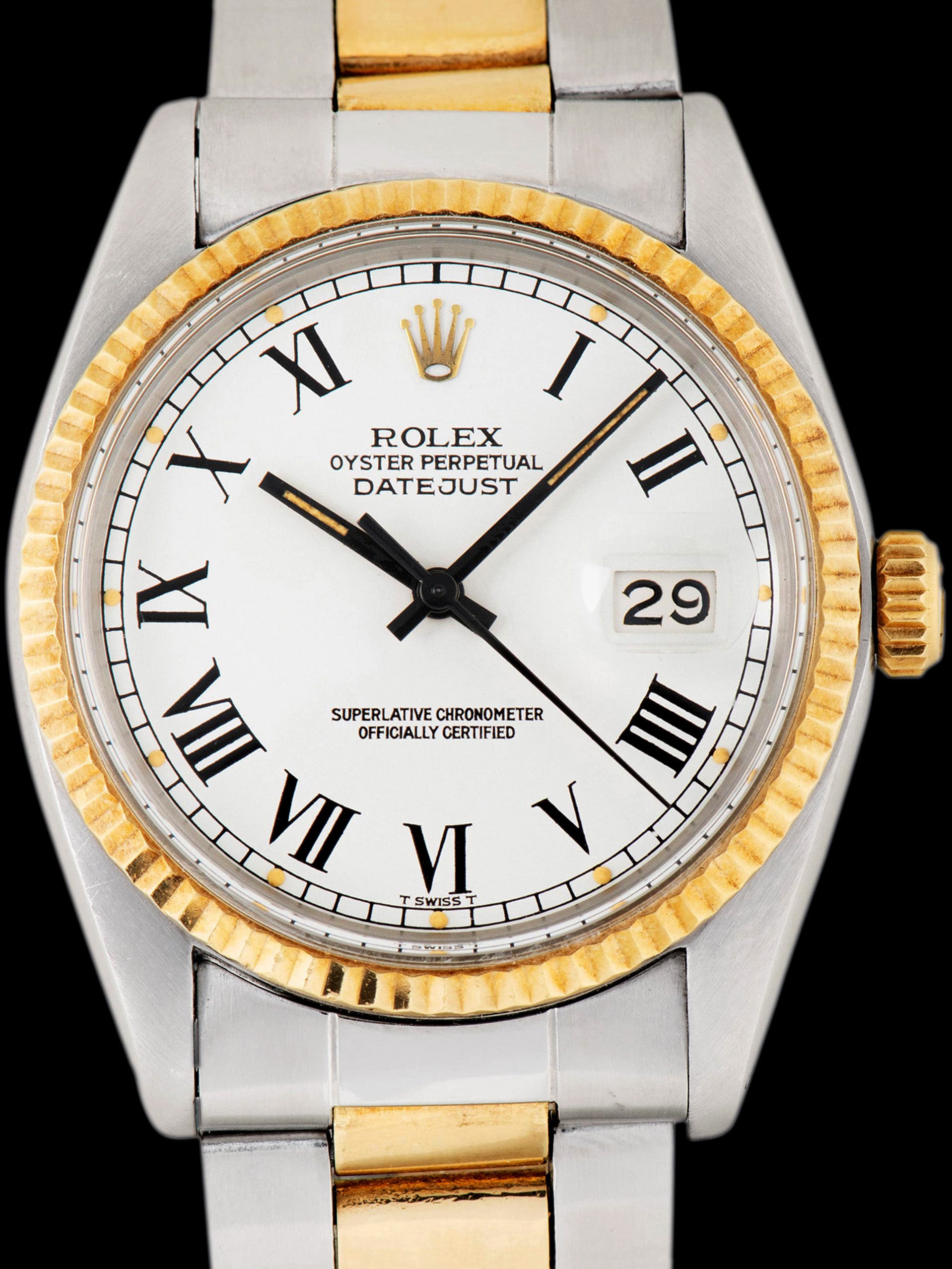 1979 Rolex Two-Tone Datejust (Ref. 16013) "Buckley Dial"