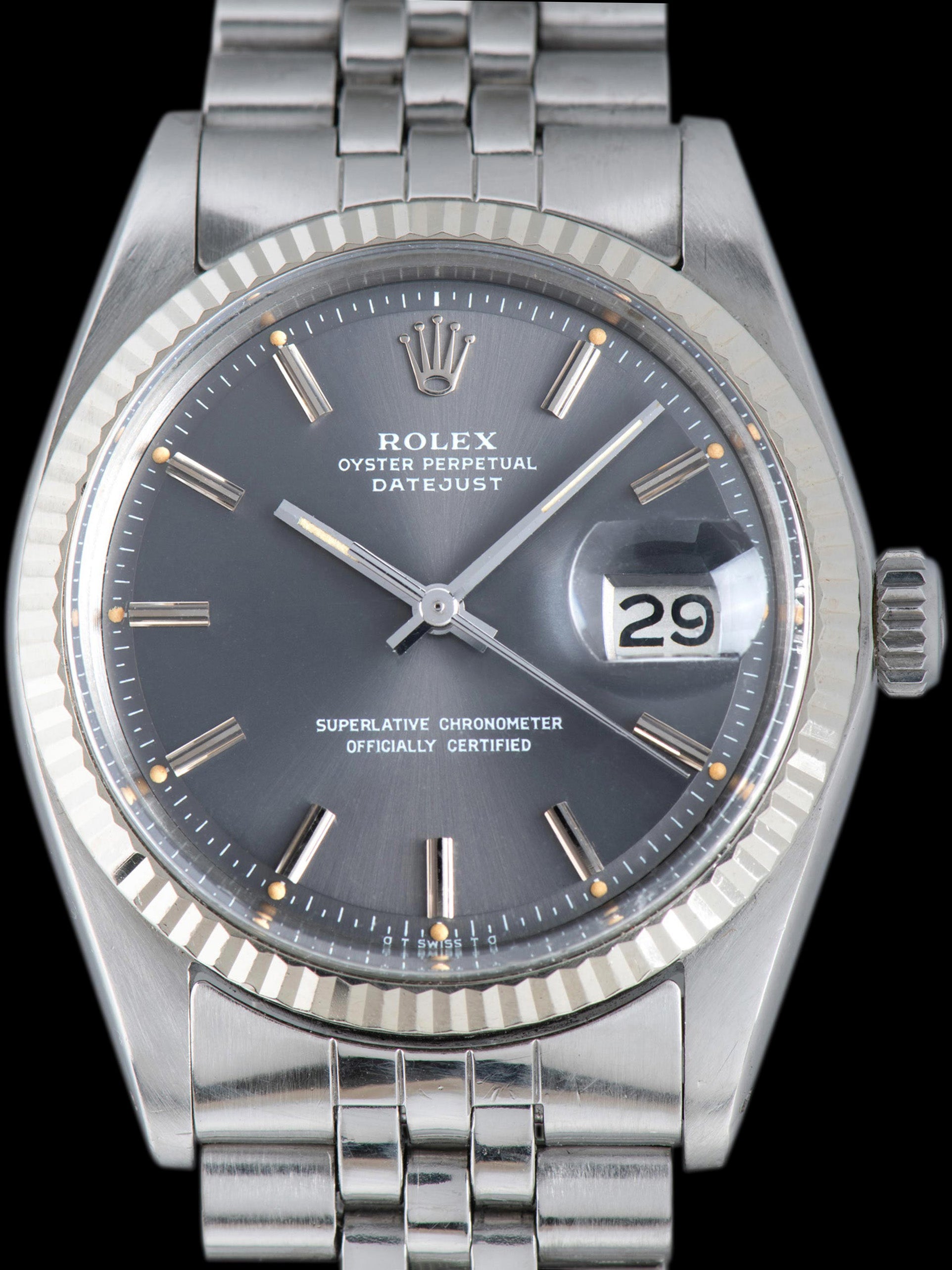 1974 Rolex Datejust (Ref. 1601) Grey Sigma Dial