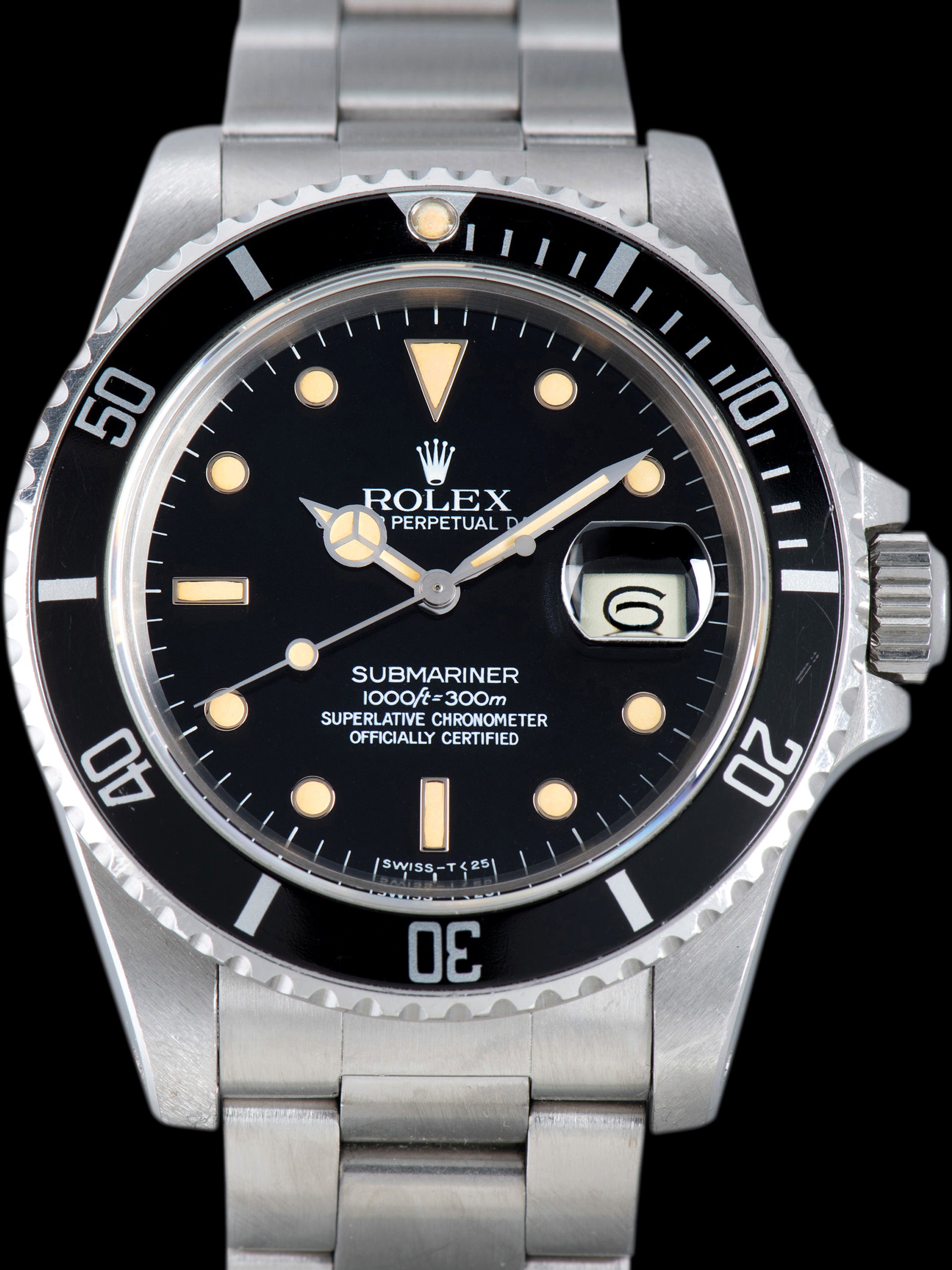 *Unpolished* 1985 Rolex Submariner (Ref. 16800)