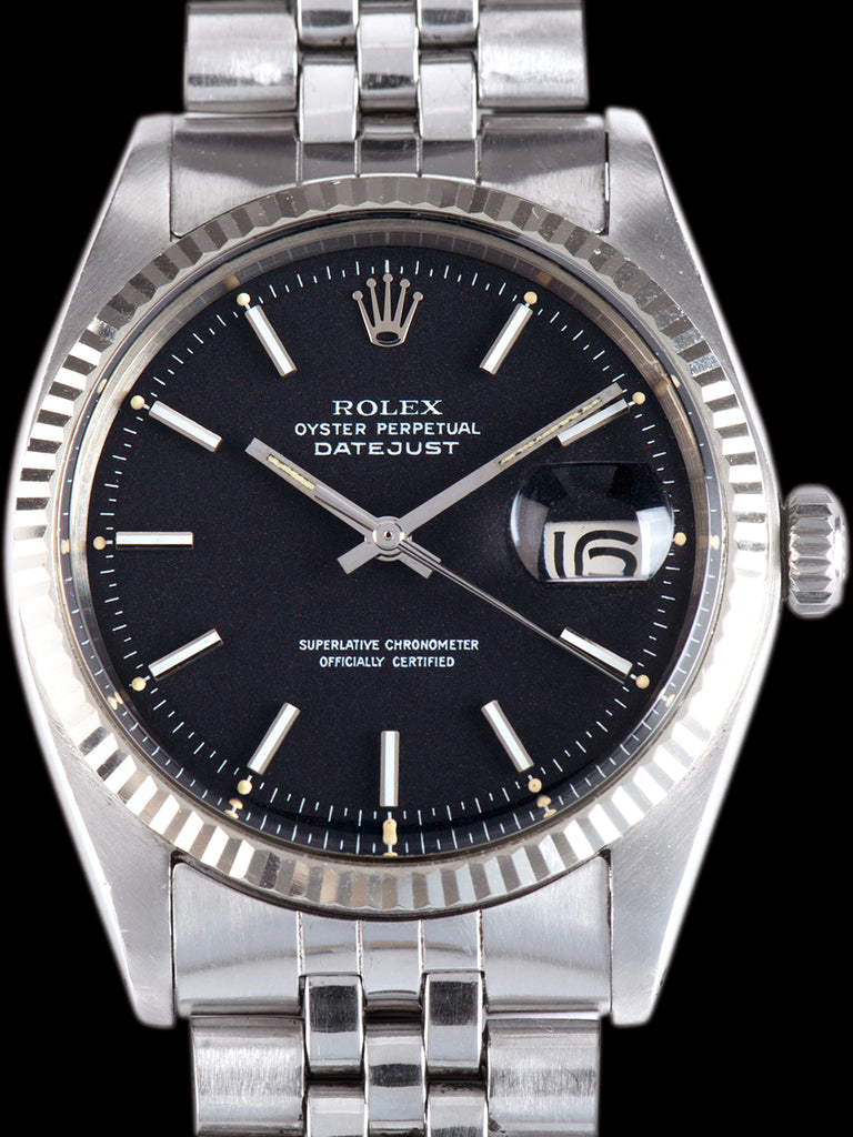 1970 Rolex Datejust (Ref. 1601) Black "Confetti" Dial