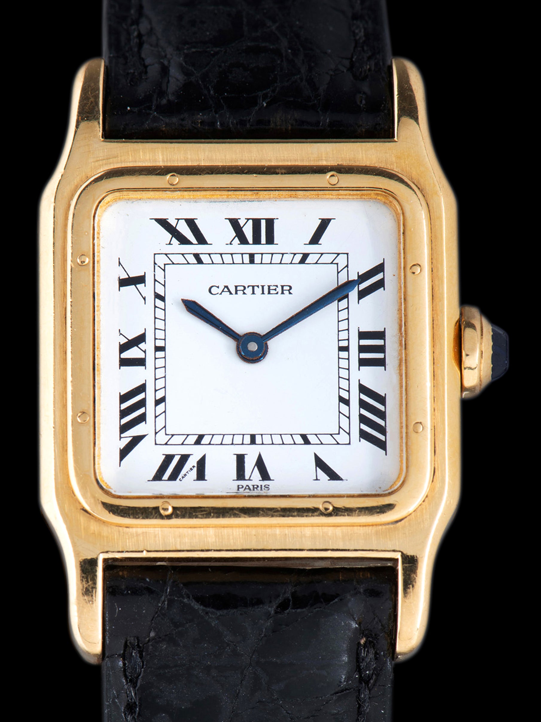 1970s Cartier Santos-Dumont Paris 18K YG