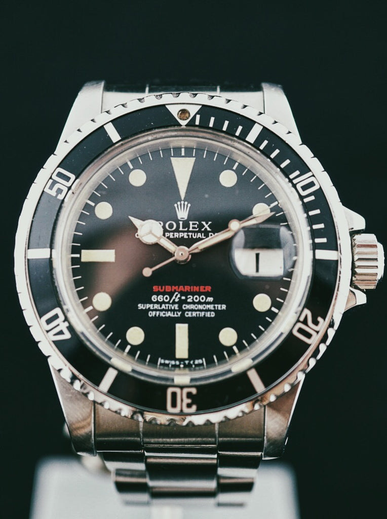 1970 ROLEX RED SUBMARINER 1680 MARK IV DIAL (U.S.N Owned)